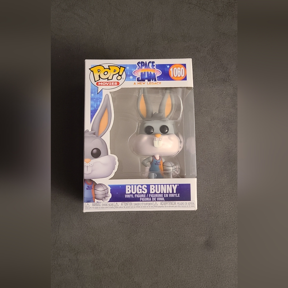 #1060 Bugs Bunny Funko Pop! Movies Space Jam a new legacy Vinyl figure